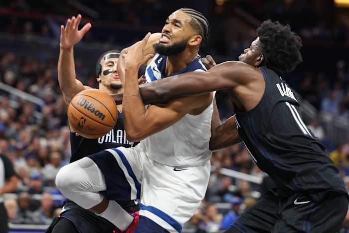 Karl-Anthony Towns Mo Bamba Timberwolves